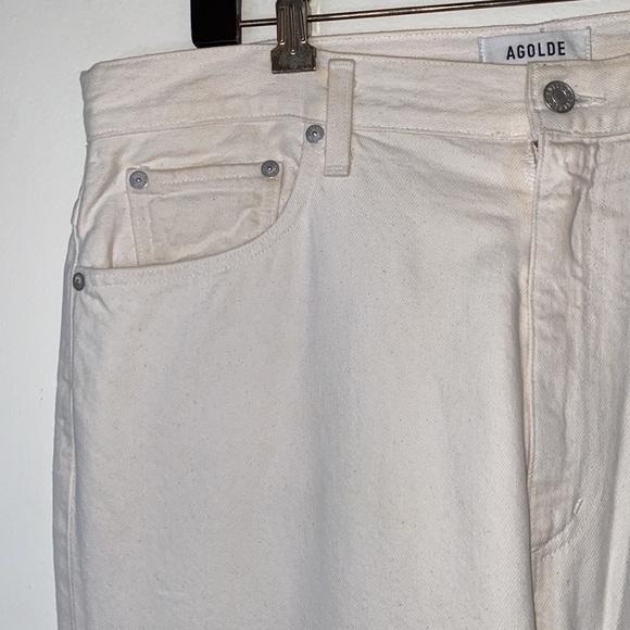 AGOLDE Hi Rise Flare Jeans size 32 NWT - Picture 7 of 13